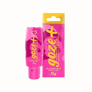 Goze+ Gel Feminino Excitante 4 em 1 – Prazer Rápido, Intenso e Inesquecível