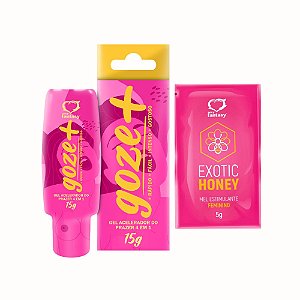 Kit Feminino com Gel Excitante + Mel Estimulante – Intensidade e Êxtase