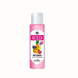 Gel Iced Sabor Tutti-Frutti – Refrescante para Sexo Oral, Beijos e Massagens