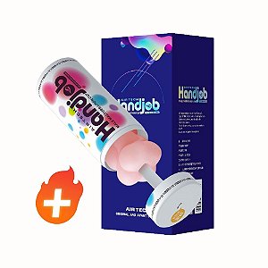 Descubra Prazer Envolvente com o Masturbador Handejob LILO – Aquecimento Rápido e Sensação Real