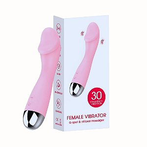 Descubra Prazer Real com o Vibrador Ponto G Realístico – 30 Vibrações e Toque Sedoso