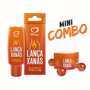 Kit Lança Xanas Gel e Cápsula Feminina – Esquenta, Eletriza e Refresca