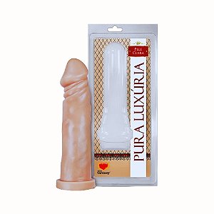 Pênis Realístico Maciço 19x4,9cm – Volume, Intensidade e Estímulo Profundo com Segurança