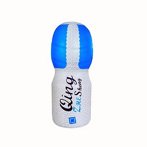 Masturbador Masculino em Tubo com Formato de Vagina – Textura Interna Realista e Material Macio