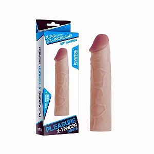 Capa Peniana Extensora 2,5cm em TPE – Aumento de Tamanho com Conforto e Ajuste Flexível