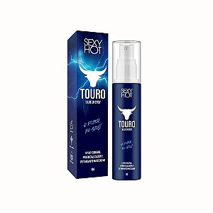 Touro Spray Retardante Masculino Beijável Sabor Mentolado – Controle e Potência com Sabor