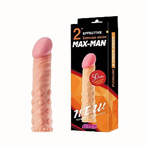 Capa Peniana Texturizada 5cm – Estímulo Máximo e Conforto Seguro