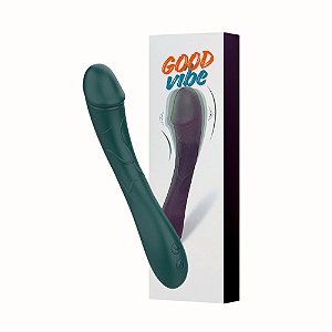 Vibrador Recarregável com Glande e 10 Vibrações – Good Vibe