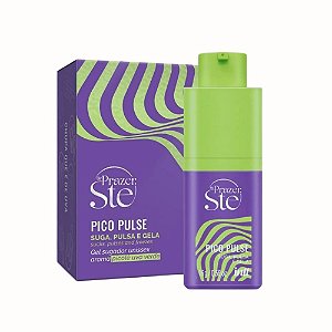 Gel Excitante Pico Pulse Uva Verde 16g – Suga, Pulsa e Gela com Aroma Refrescante