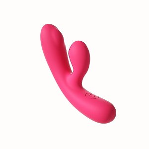 Vibrador Recarregável com Estímulo Clitoriano e Ponto G | 10 Modos de Vibrações