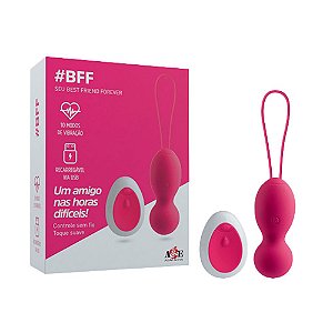 BFF Vibrador Multifunções Recarregável com Controle Remoto | 10 Modos de Vibração