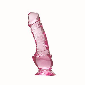 Pênis Realístico 18cm com Ventosa | Dong Nanma