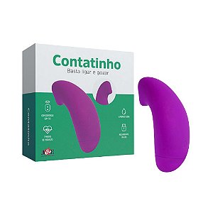 Massageador Íntimo Recarregável Contatinho com Controle | 7 Modos de Vibração