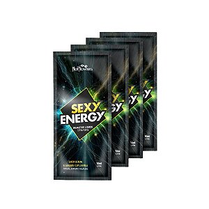 Kit Estimulante Masculino e Feminino Sexy Energy com 4 Unidades