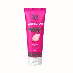 Gel Beijável Lubrificante Algodão Doce Sexy Hot 60g