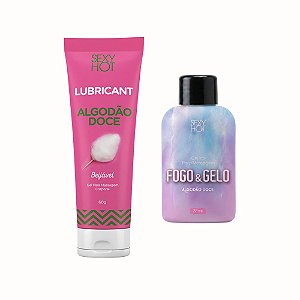 Kit Ritual Fogo & Gelo – Algodão Doce