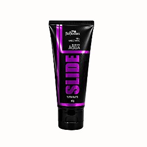 Gel Slide Tutti-Frutti HotFlowers 60g – Base em Água e Deslizante