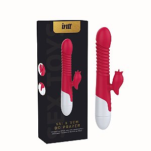 Vai e Vem do Prazer Intt – Vibrador 12 Modos com Aquecimento