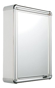 Armário P/ Banheiro C/ Perfil Aluminio 29x39 Cm Lbp10s Astra