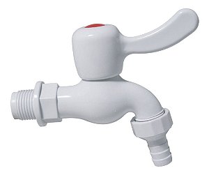 Torneira De Esfera Plástica Branca Jtjep119 Japi