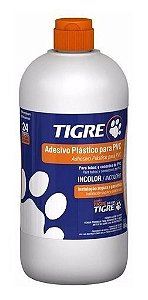 Adesivo Plástico P/ Pvc Incolor Frasco 850g Tigre