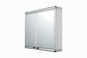 Armário Para Banheiro Aluminio  Lbp16s Astra