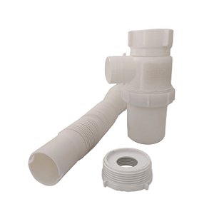 Sifão Copo Sanfonado P/ Pias, Lavatórios e Tanques Astra