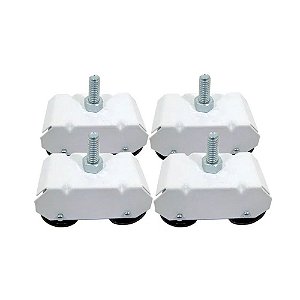 Suporte Rodízio Rodinhas Fogão Geladeira Reforçado