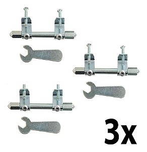 Kit 3 Reparo Abas De Caxinhas De Luz 4x4 Marcai