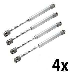 Kit 4 Pistão A Gás Gold Para Móveis 40n