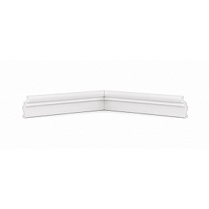 Moldura Isopor Canto Rodateto C/ 2 Peças F50 24cm Epex