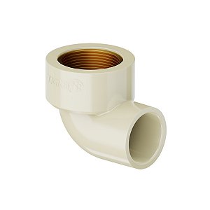Joelho 90º de Transição Aquatherm CPVC 22X3/4'' Tigre