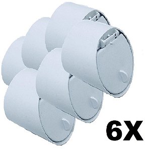 Kit 6 Válvula De Retenção Anti-rato Para Canos Pvc 2''
