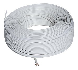 Fio Cabo Paralelo Branco Voltflex - 4,00mm / 10 Metros