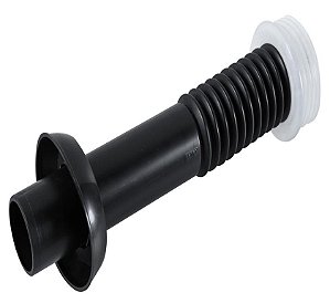 Tubo de Ligação Ajustável  Preto CLA3 25cm Astra