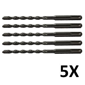 Kit 5 Broca Martelete Sds Plus Concreto 8mmX160mm Irwin