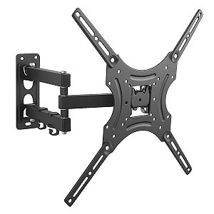 Suporte de TV Articulado 17''-55'' 3 Movimentos Preto