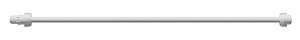 Engate Flexível 1/2 X 150cm Água Fria Pvc Branco Astra