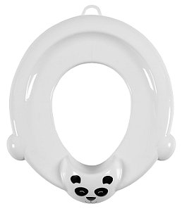 Assento Redutor Sanitário Infantil Bichos Panda Branco Astra