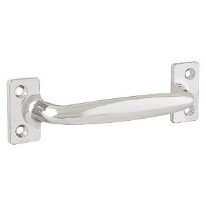 Puxador Tipo Alça de Aço P/ Portão Porta Correr Janela 100mm