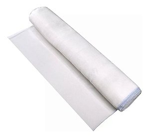 Tela Nylon Mosqueteira Anti Mosquito Branca 1 x 50 Metros