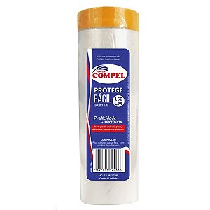 Plástico Filme Proteção Salva Pintura Mascaramento 150cmx17m