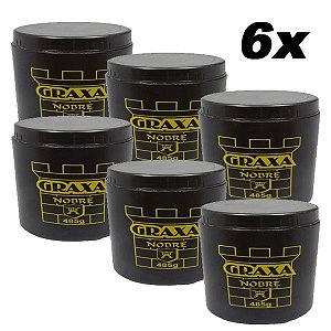 Kit 6 Graxa Marrom Nobre Multiuso Uso Geral 485g