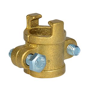 Abraçadeira Latão Bipartida P/ Mangueira Alta Pressão 3/4''