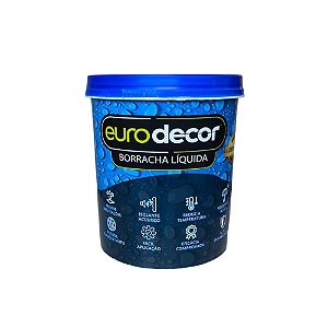 Manta Borracha Líquida Flexível Impermeabilizante Branca 1kg