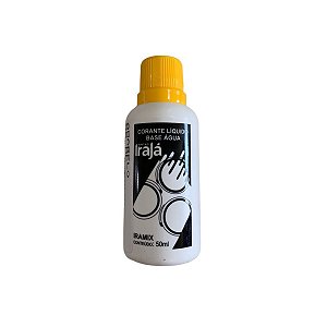 Pigmento Corante Líquido Bisnaga Tinta 50ml Amarelo Irajá