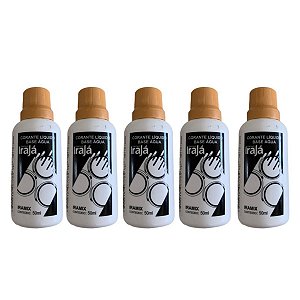 Kit 5 Pigmento Corante Líquido Bisnaga Tinta 50ml Ocre