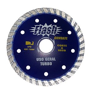 Disco Diamantado Flash Turbo Uso Geral 110 X 20mm Diametalic
