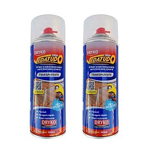 Kit 2 Spray Emborrachado Impermeável Borracha Líquida 100ml