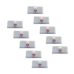 Kit 10 Espátula Aplicador Plástica Celuloide 20x8,8cm Atlas